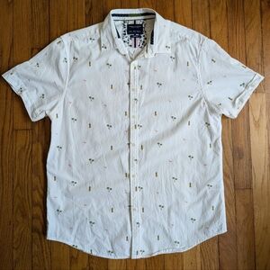 Denim & Flower Ricky Singh Summer Short Sleeve Shirt Men's Size L